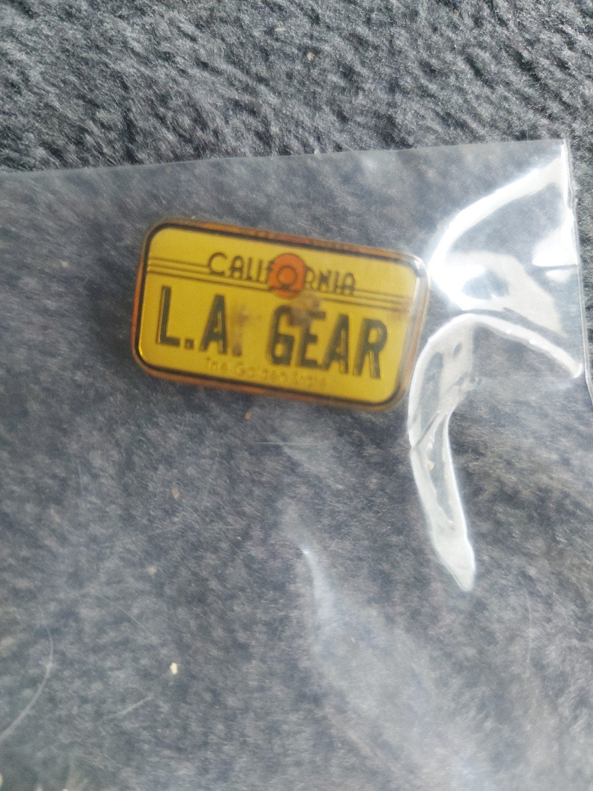 Vintage L.A. Gear California The Golden State Speldje, Ophalen of Verzenden, Zo goed als nieuw, Merk, Speldje of Pin