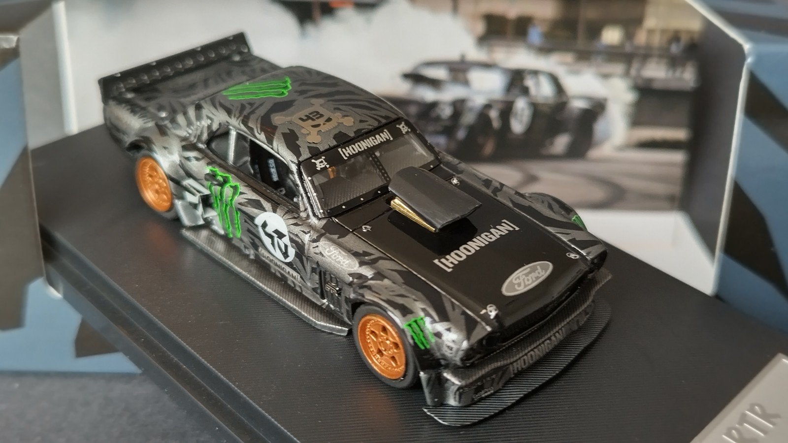 Ford Mustang RTR Hoonigan Ken Block 1:64 Street Warrior Pol, Auto, Verzenden, ., Nieuw