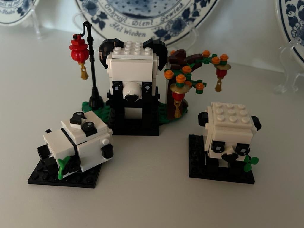 LEGO BrickHeadz 40466 Chinese Nieuwjaar Panda's, Kinderen en Baby's, Speelgoed | Duplo en Lego, BrickHeadz, Lego, Ophalen of Verzenden