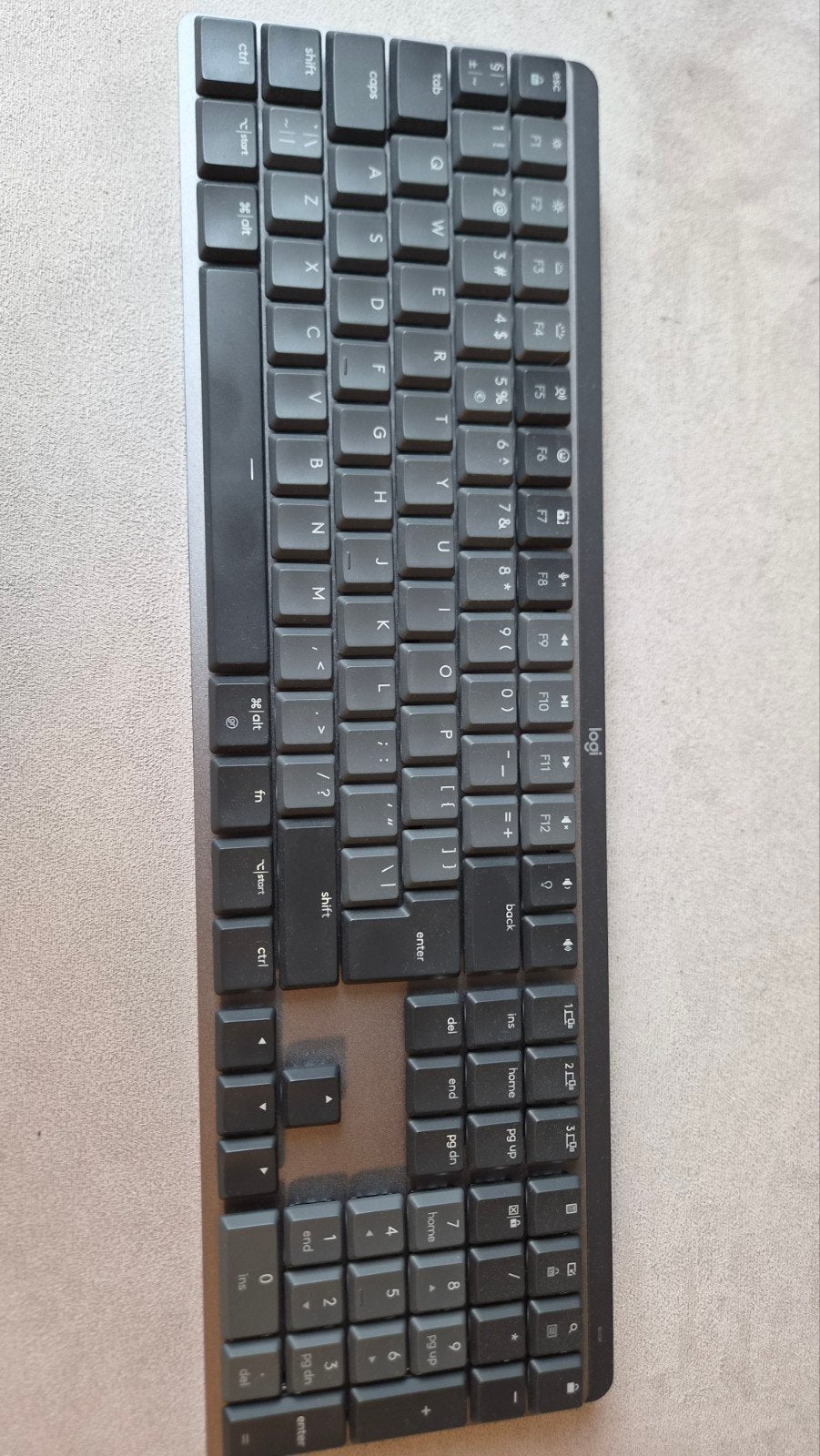 Logitech MX Mechanical Toetsenbord - Tactile Switches, Computers en Software, Ophalen of Verzenden