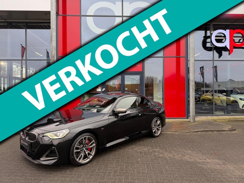 BMW 2-serie Coupé M240i xDrive High Executive, Auto's, BMW, Automaat, Gebruikt, Zwart, 4 stoelen