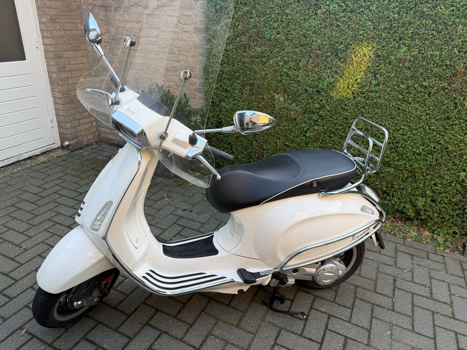 Vespa Sprint Blauw Kenteken - Inclusief Begrenzer, Ophalen, Gebruikt, Overige modellen, Maximaal 25 km/u