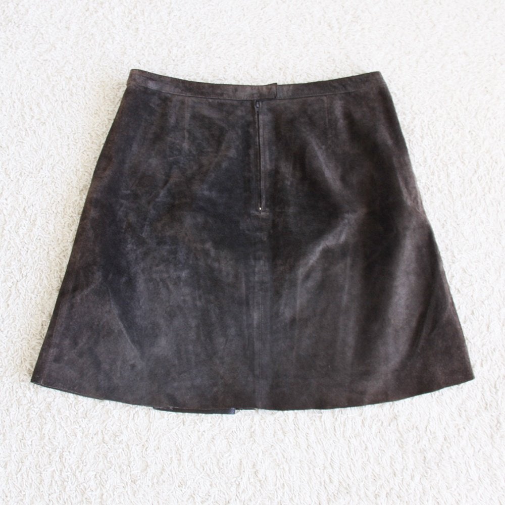 Prachtige Suede Arma Rok 2 (Maat 38) € 45,-, Kleding | Dames, Bruin, Ophalen of Verzenden, Zo goed als nieuw, Boven de knie
