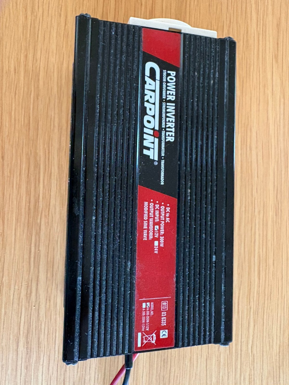 Omvormer 300 Watt, Ophalen of Verzenden, Gebruikt