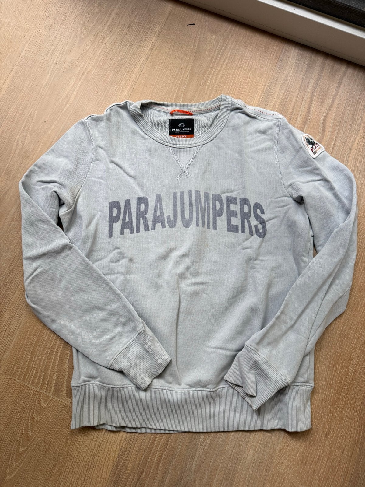 Parajumpers sweater maat S lichtblauw, Ophalen of Verzenden, Zo goed als nieuw, Blauw