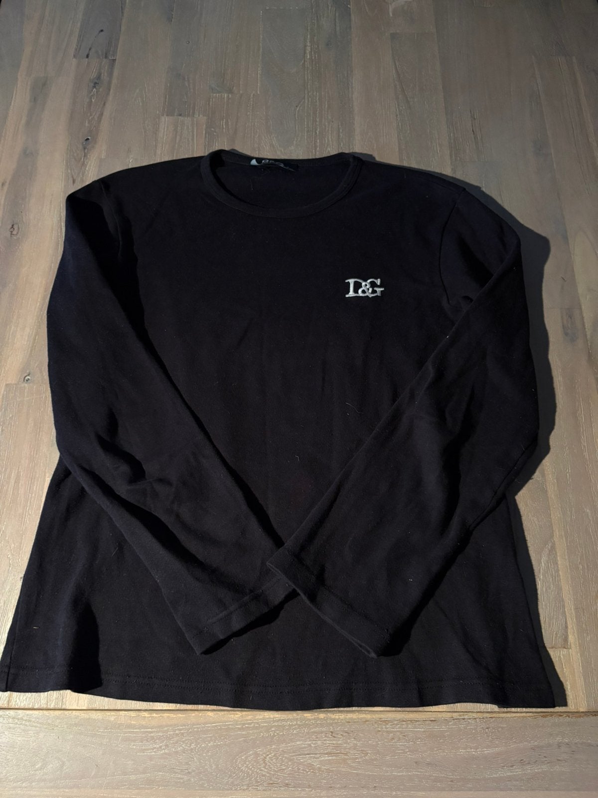 Dolce & Gabbana Vintage Long Sleeve, Zwart, Maat 46/48 (XL) of groter, Ophalen of Verzenden, Zo goed als nieuw