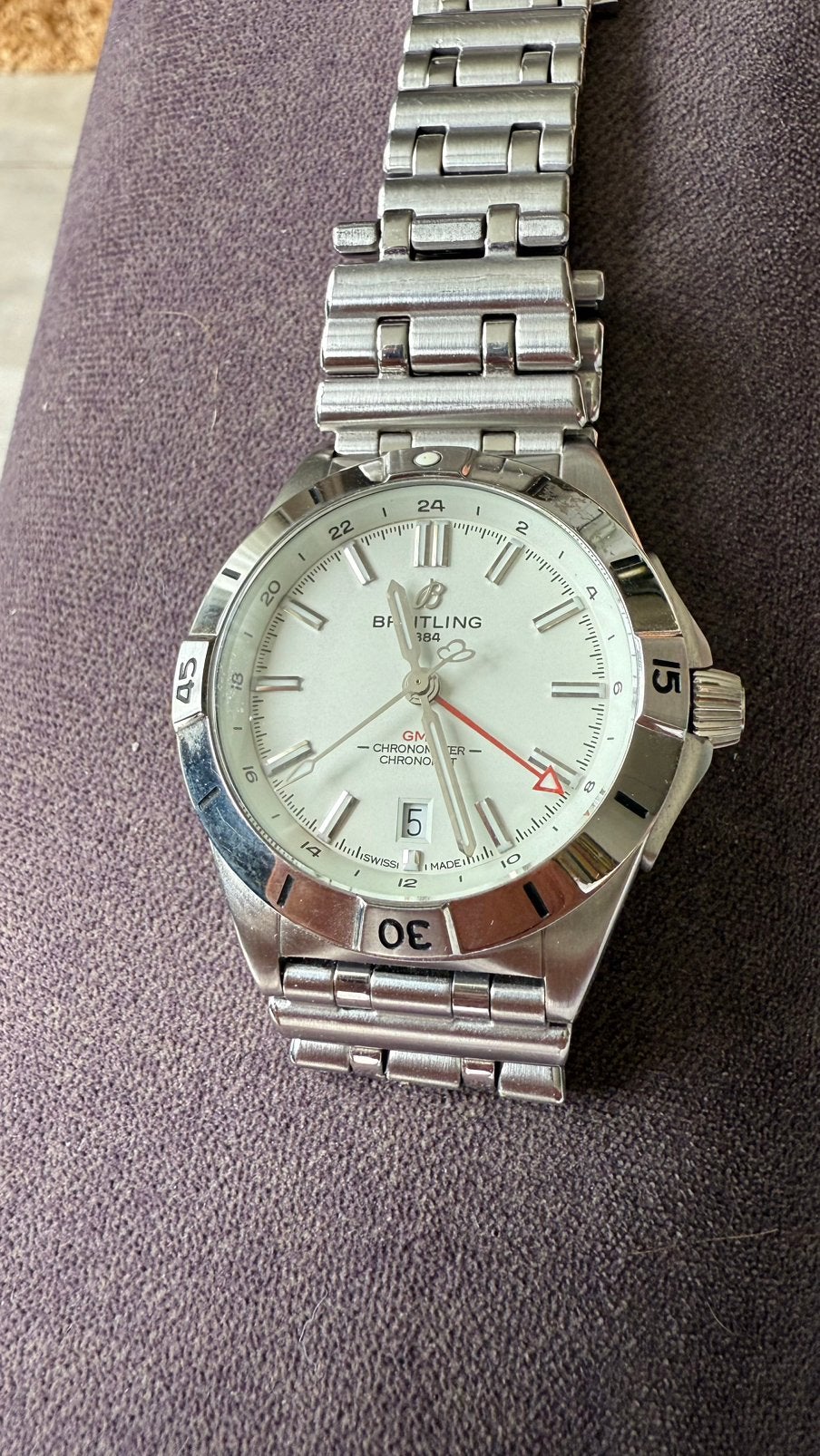 GMT 40, Ophalen of Verzenden, Zo goed als nieuw, Staal, Overige merken