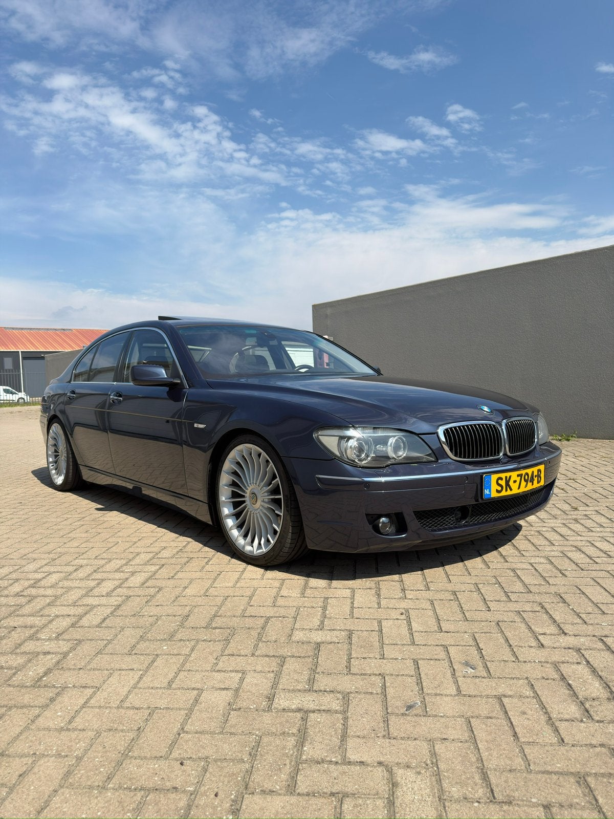 BMW 7-Serie 4.0 I 740 AUT 2005 Blauw, Auto's, Automaat, Achterwielaandrijving, 8 cilinders, 4000 cc