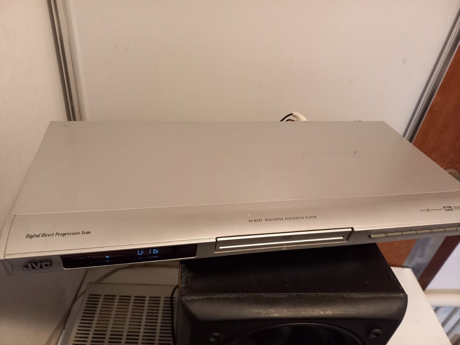 JVC XV-N332S DVD-speler - Zilver, Ophalen of Verzenden, Gebruikt, Dvd-speler, JVC