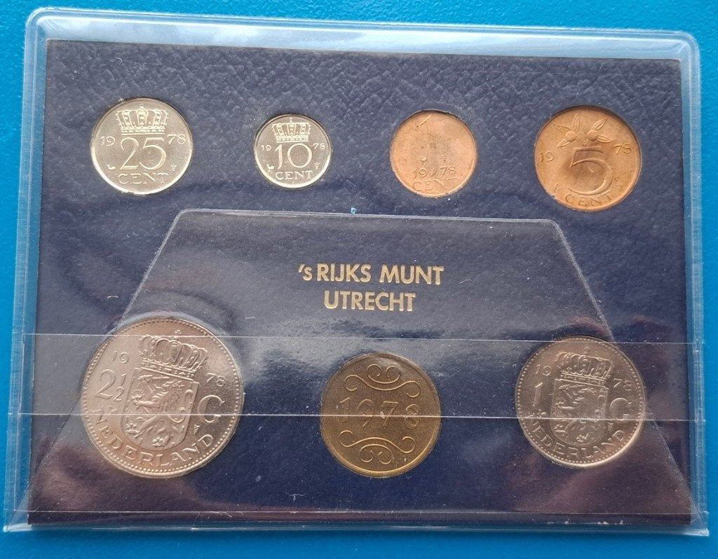 Nederland Jaarset Munten 1978 FDC, Verzenden, Koningin Juliana, Overige waardes, Setje