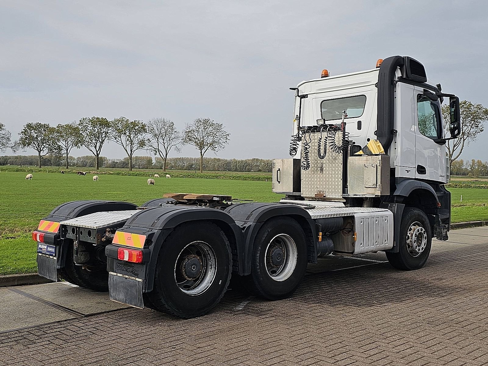 MERCEDES-BENZ AROCS 2642 6X4 HUBREDUCTION, OM471 13L ENGINE,, Auto's, Euro 6, Overige kleuren, Verwarmde buitenspiegels, Mercedes-Benz