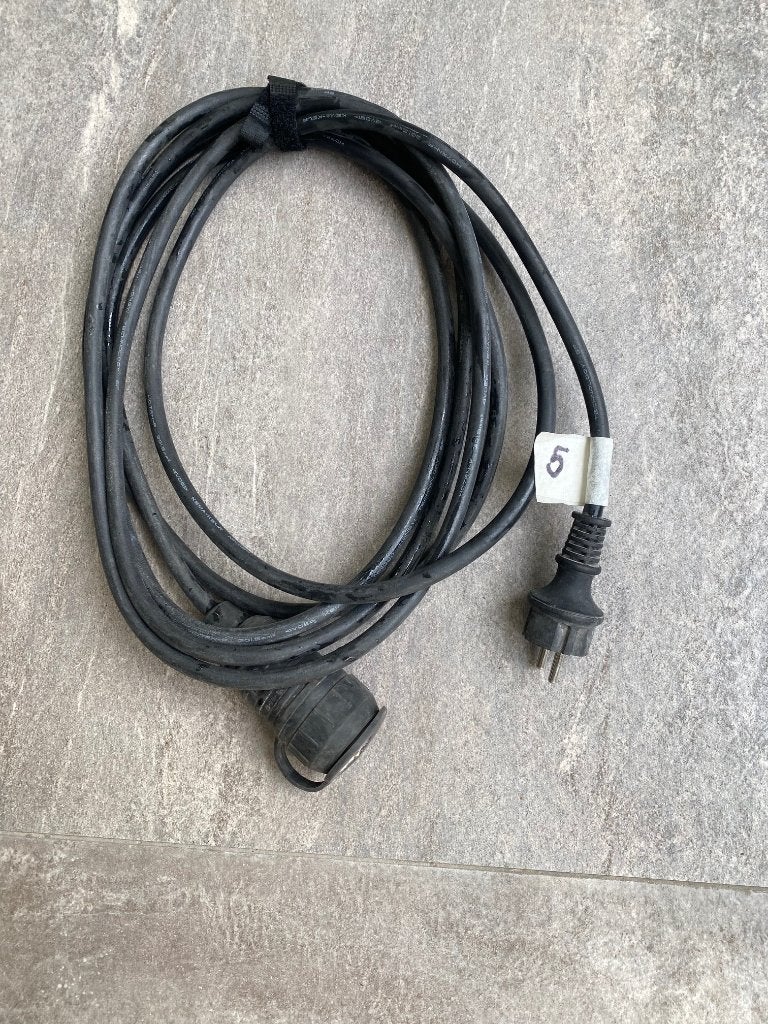 5 meter verlengsnoer 20,-, Ophalen, Gebruikt, Kabel of Snoer