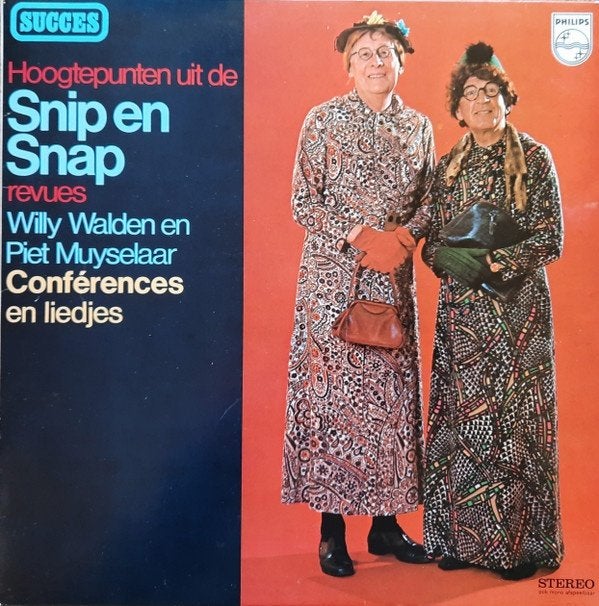 LP - Snip & Snap ‎– Hoogtepunten Uit De Snip En Snap Revues, Cd's en Dvd's, Vinyl | Nederlandstalig, LP, Gebruikt, Cabaret of Kleinkunst
