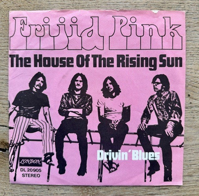 Frijid Pink - The House of the rising sun, 7 inch, Ophalen of Verzenden, Pop, Fotohoes
