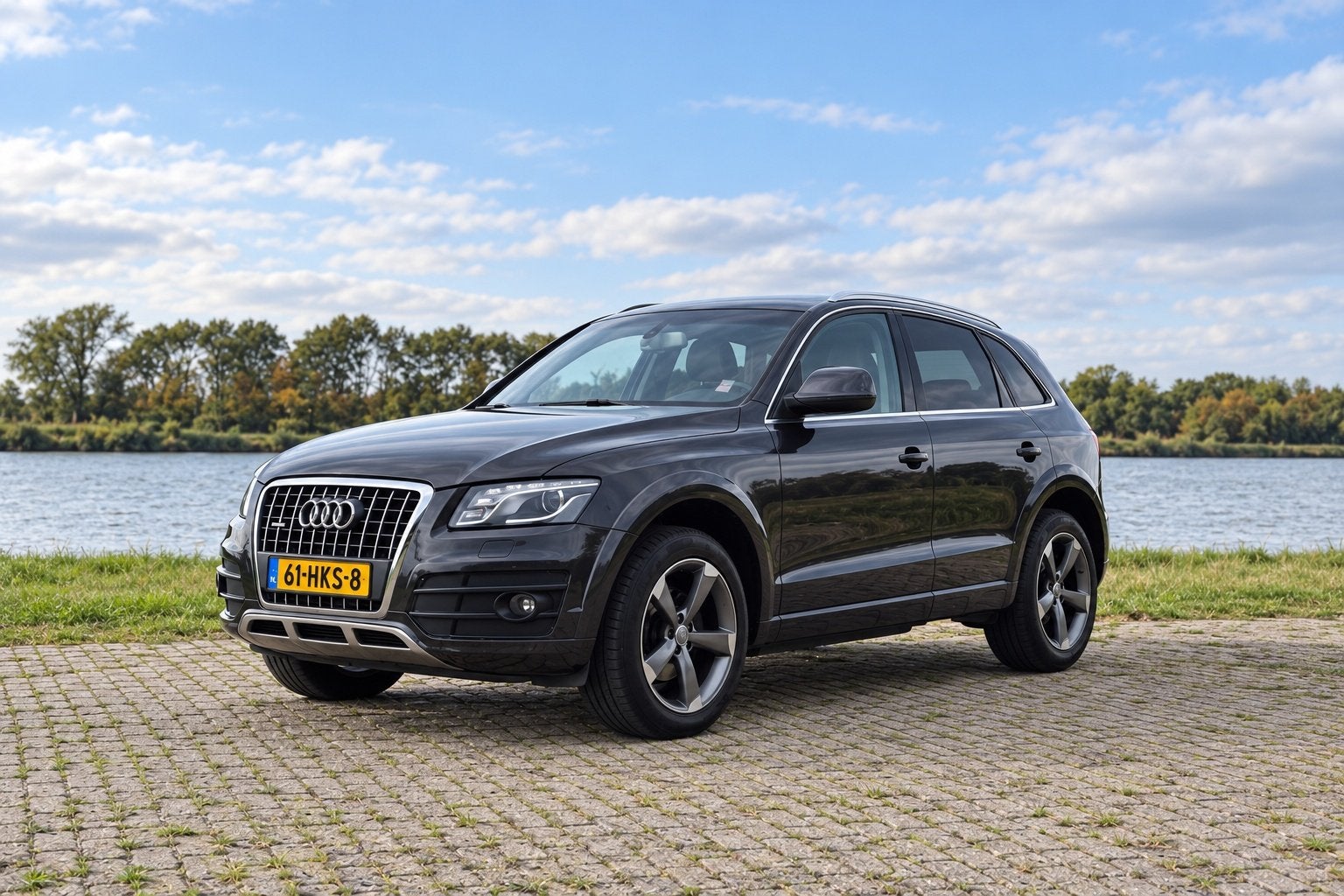 Audi Q5 HANDEL/EXPORT 2.0 TFSI quattro (bj 2009, automaat), Auto's, Automaat, Euro 5, Gebruikt, Bedrijf
