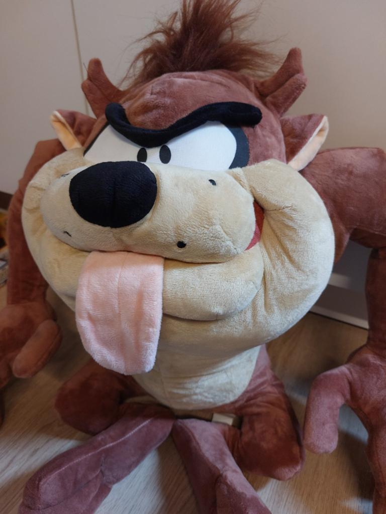 Looney tunes Taz knuffel 50 cm, Ophalen of Verzenden