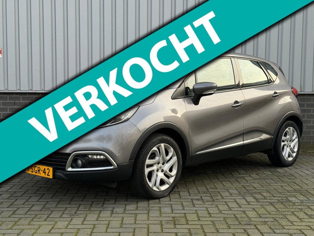 Renault Captur 0.9 TCe Dynamique |Navi|CruiseCtrl|Camera|Key, Auto's, Renault, Voorwielaandrijving, Stof, Gebruikt, Zwart