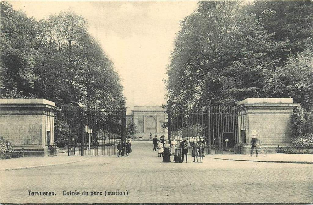 381-115-005 Tervueren Entree du parc, Verzenden, Voor 1920, Overig Europa