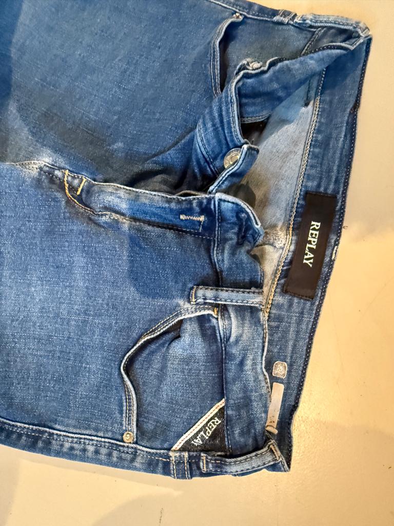 Replay Jeans - Dames Skinny Jeans, Ophalen of Verzenden, Zo goed als nieuw, Blauw, W28 - W29 (confectie 36)