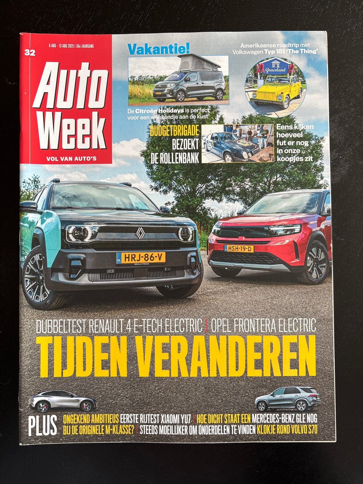 AutoWeek Magazine - Dubbeltest Renault 4 & Opel Frontera, Boeken, Ophalen of Verzenden, Nieuw, Overige typen