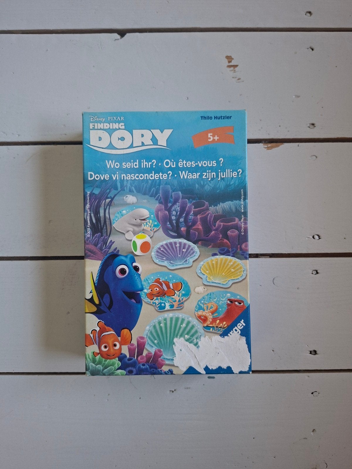 Waar zijn jullie? spel finding Dory, Drie of vier spelers, Ophalen of Verzenden, Gebruikt, Ravensburger