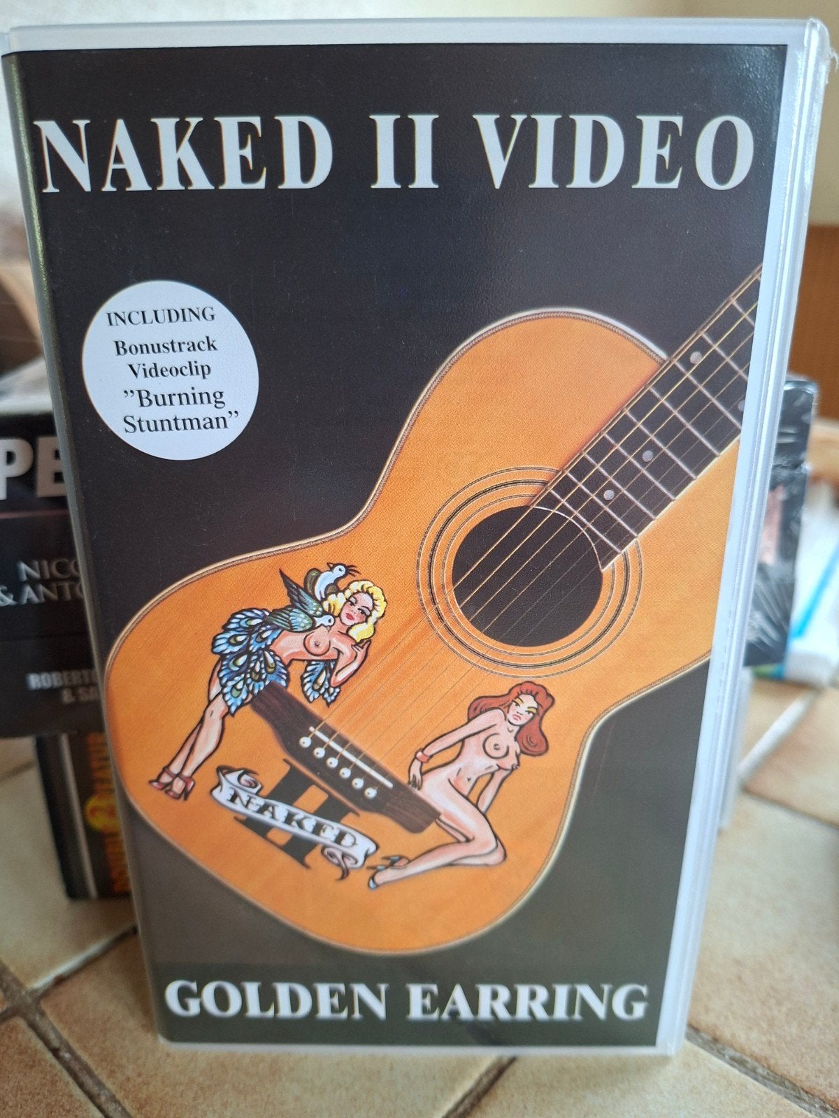 Golden earring  naked II video, Alle leeftijden, Ophalen of Verzenden, Zo goed als nieuw