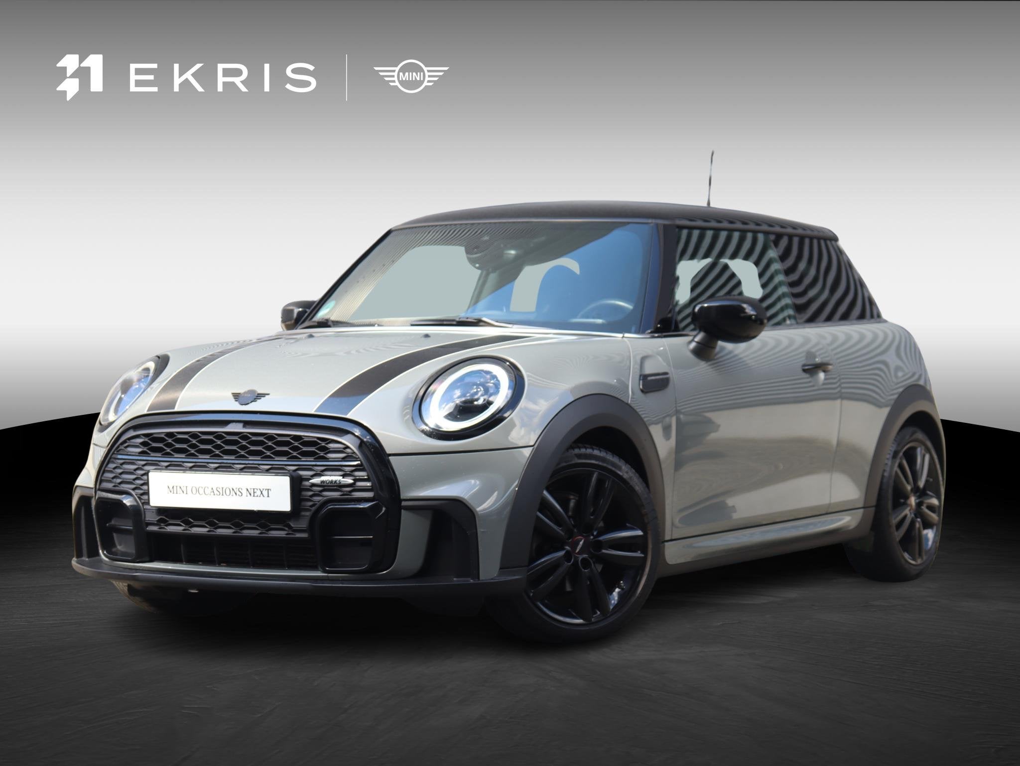MINI 3-deurs Cooper | John Cooper Works + Camera + Comfort A, Auto's, Voorwielaandrijving, Gebruikt, Met garantie (alle), 4 stoelen