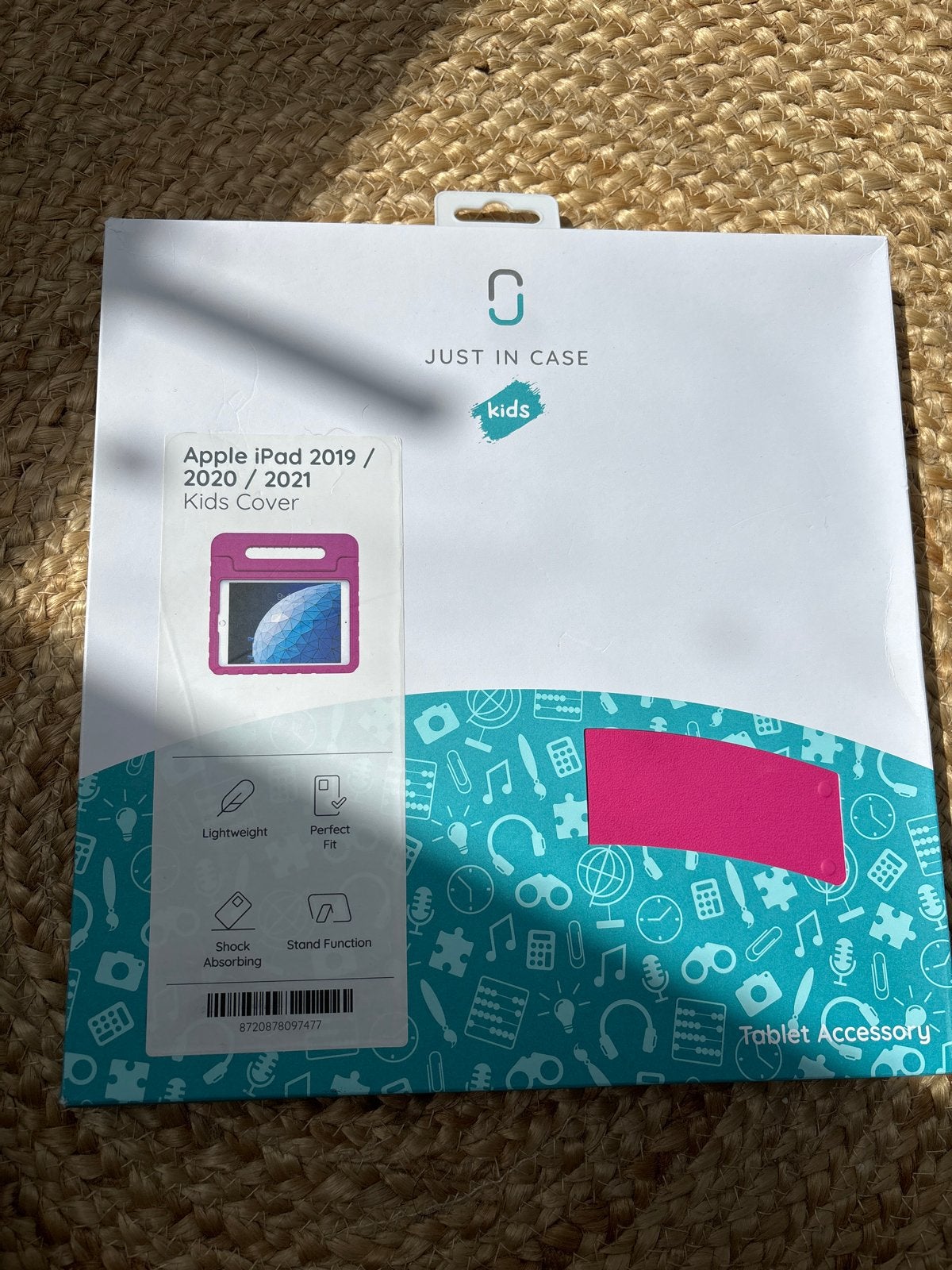 Just in Case Kids Cover voor Apple iPad 2019/2020/2021, Ophalen of Verzenden, Nieuw, Apple iPad