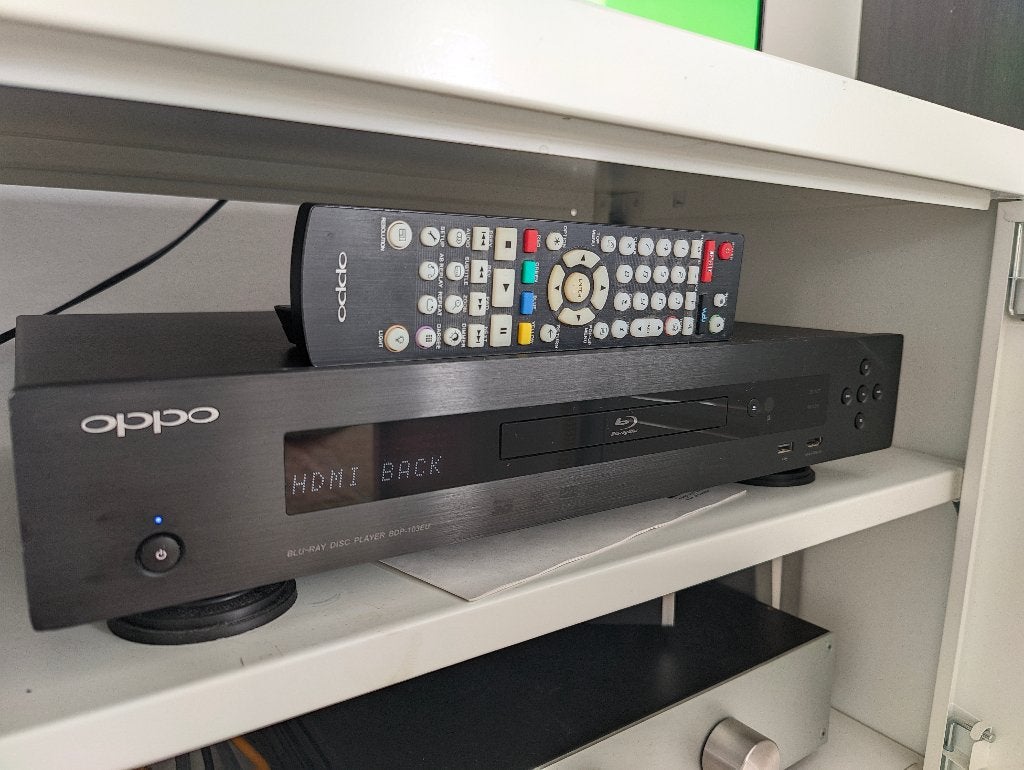 Oppo BDP-103 (gemod met lineaire voeding upgrade), zgan, Ophalen of Verzenden, Zo goed als nieuw, Overige merken