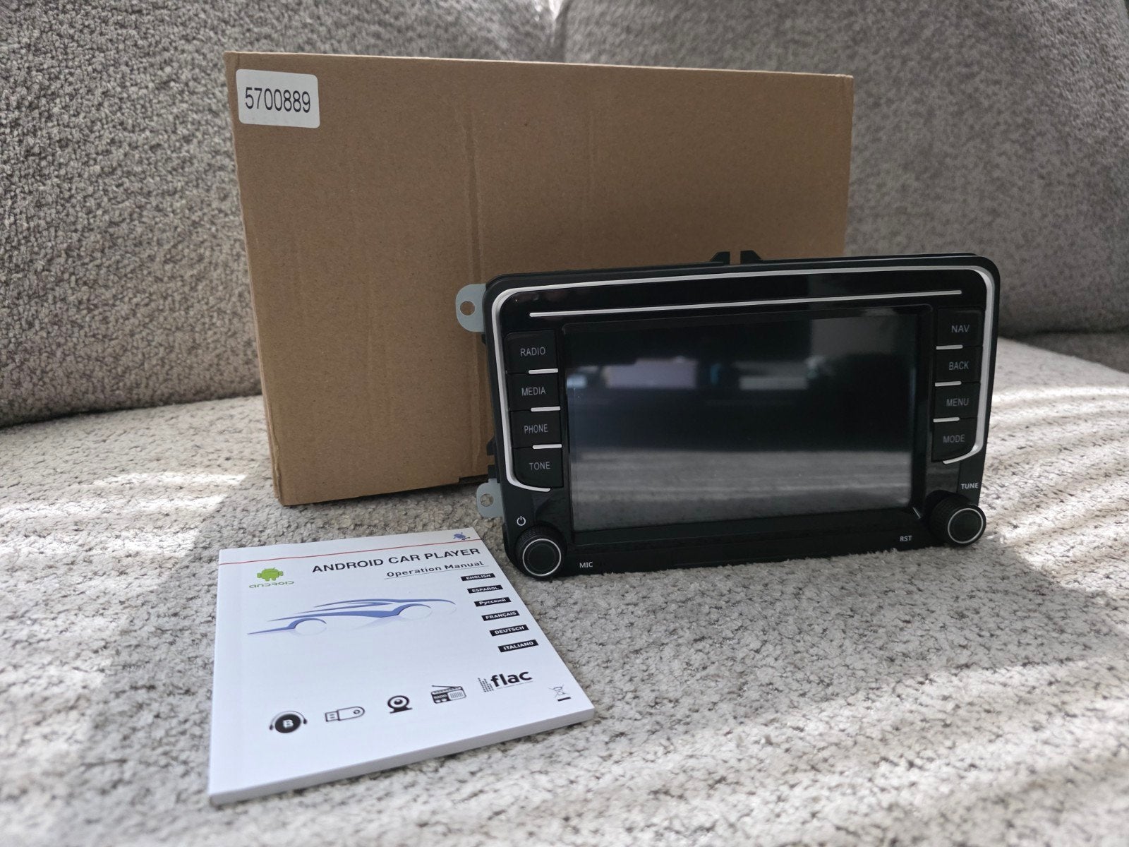 Carplay Volkswagen look 7 inch geinstalleerd, Ophalen, Nieuw