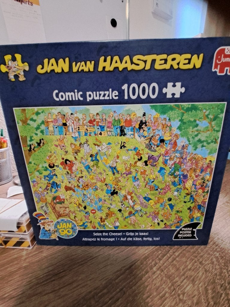 Legpuzzel 1000 stukjes Jan van Haasteren, Ophalen of Verzenden, 500 t/m 1500 stukjes, Zo goed als nieuw, Legpuzzel