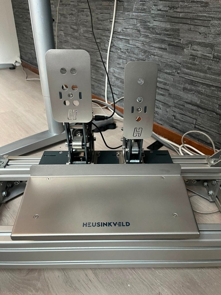 Heusinkveld Sprint Pedalen - Loadcell, Computers en Software, Joysticks, Ophalen, Zo goed als nieuw, Heusinkveld
