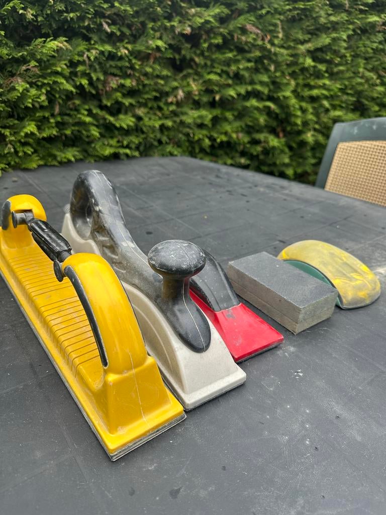 schuurblokken set, Ophalen, Gebruikt, 1200 watt of meer, Overige typen