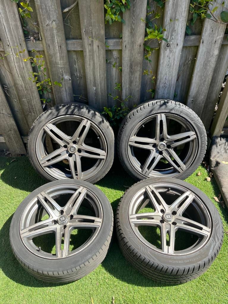 215 / 45 R17 Velgen + All-Season Banden, Ophalen, Gebruikt