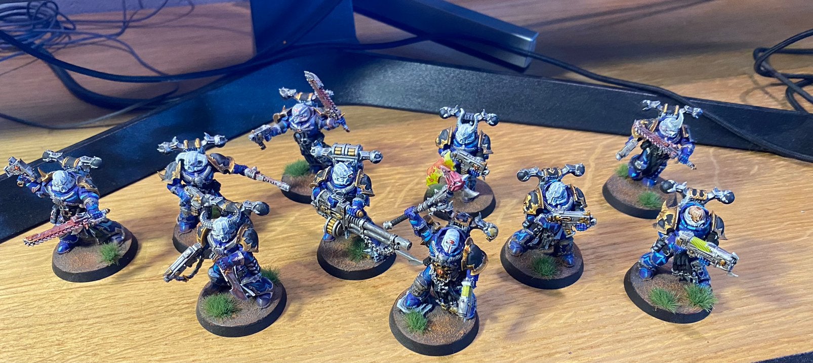 Warhammer 40k Chaos space marine leger 2000+ points, Hobby en Vrije tijd, Ophalen, Gebruikt, Figuurtje(s), Warhammer 40000