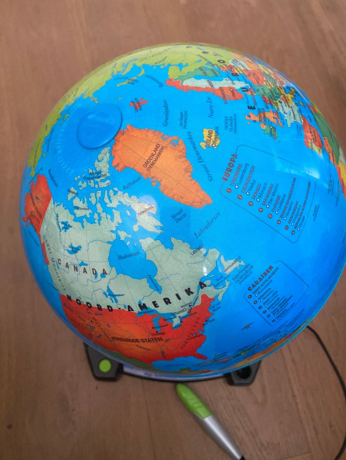 Vtech interactive video globe, Ophalen, Gebruikt