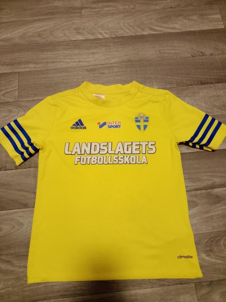 Zweden Origineel Voetbalshirt Maat 140 cm, Maat XS of kleiner, Ophalen of Verzenden, Zo goed als nieuw, Shirt