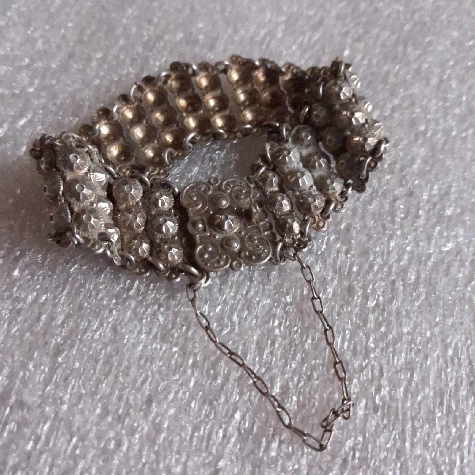 Antieke Klassieke Zilveren Streekdracht Armband, Gebruikt, Verzenden, Kleiner dan 17, Dame