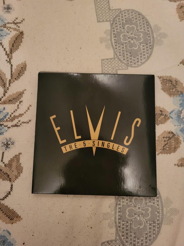 Elvis Presley - The 5 Singles (Limited Edition), Cd's en Dvd's, Ophalen, Gebruikt, 1990 - 1999, 7 inch