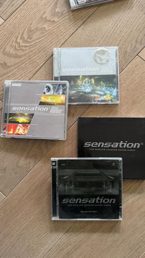 Sensation Black & Megamixes CD's - Dance Collectie, Ophalen of Verzenden, Gebruikt