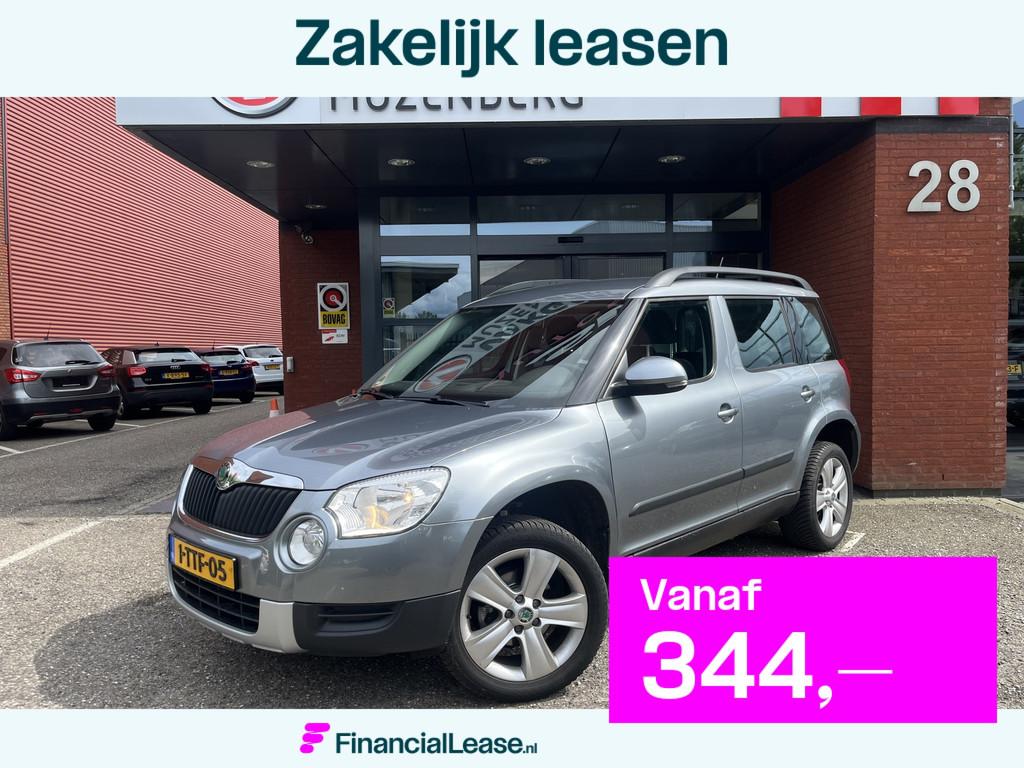 Skoda Yeti 1.2 TSI Ambition // CRUISE // AIRCO // BLUETOOTH, Auto's, Skoda, Bedrijf, Lease, Financial lease, Yeti, ABS, Airbags