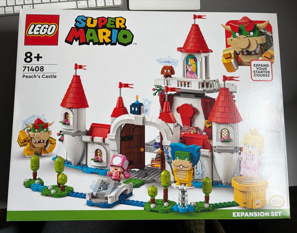 Lego Super Mario 71408 Peach's Castle sealed, Ophalen of Verzenden, Nieuw, Complete set, Lego