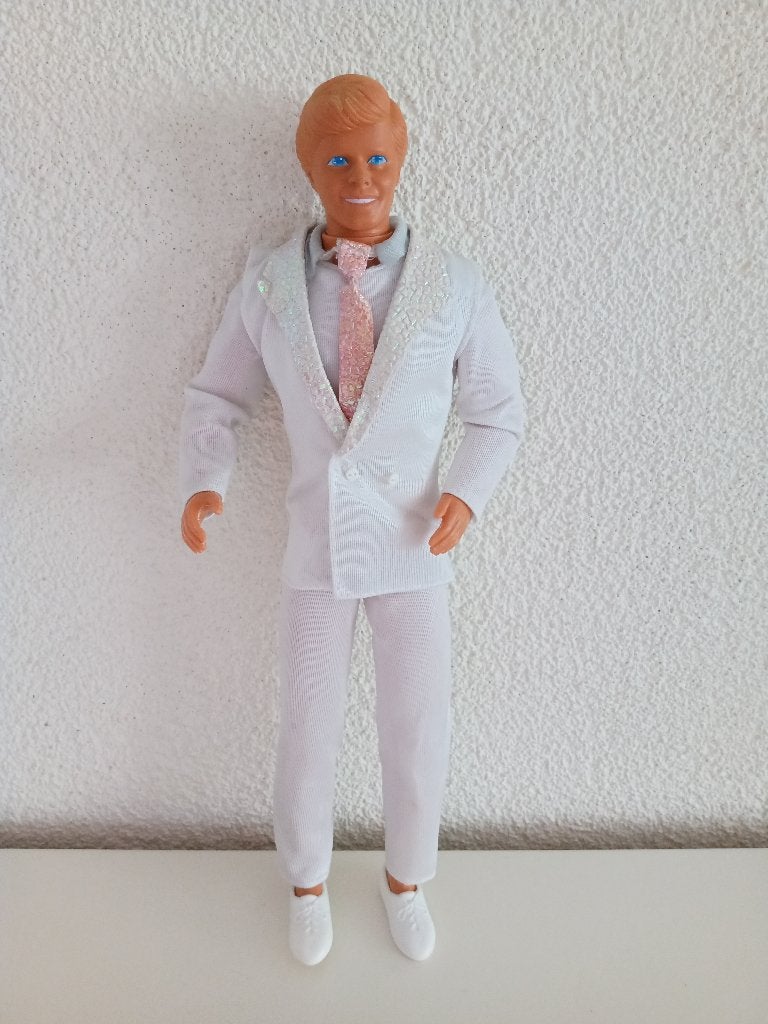 Barbie Dance Magic KEN uit 1989, Verzamelen, Poppen, Ophalen of Verzenden, Gebruikt, Pop