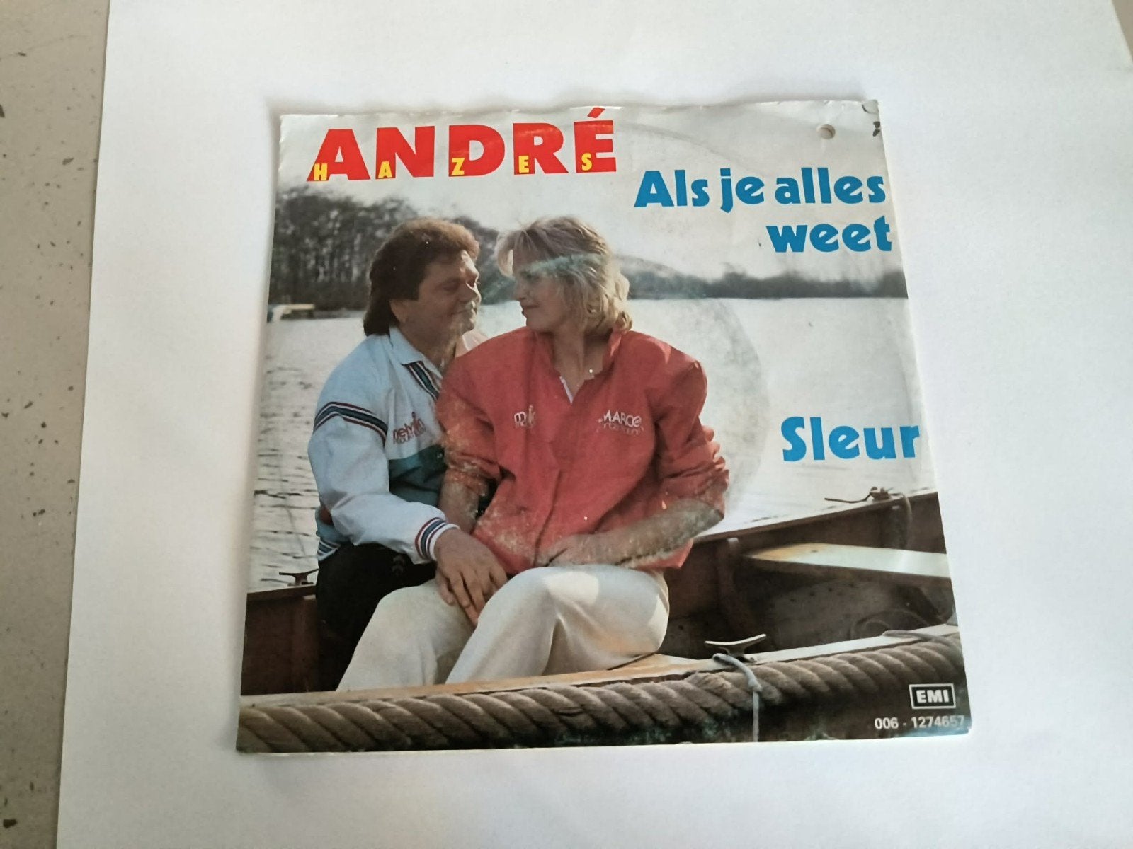 André Hazes - Als je alles weet / Sleur (Single), Ophalen of Verzenden, Gebruikt, Nederlandstalig