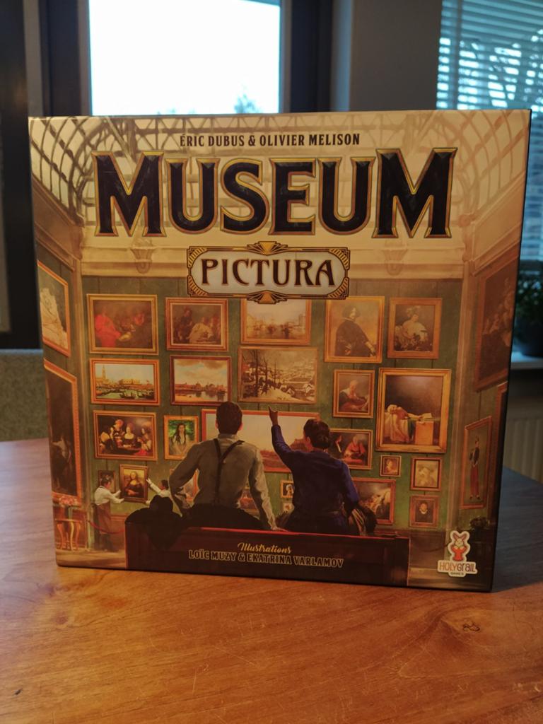 Museum pictura bordspel, Ophalen of Verzenden, Zo goed als nieuw