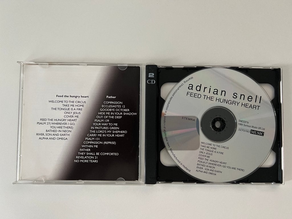 CD Adrian Snell - Father / Feed the Hungry Heart, Ophalen of Verzenden, Gebruikt, Gospel