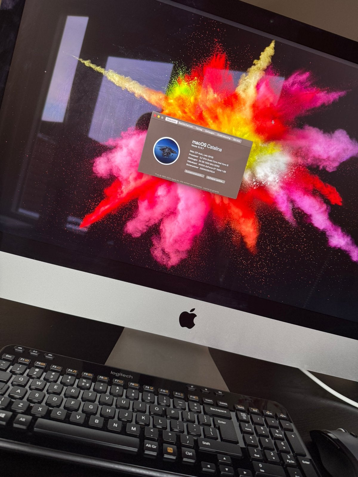 Apple Imac 27 ( Late 2013 ) 24GB 1TB SSD 3.2 i5, Ophalen, Gebruikt, 3 tot 4 Ghz, SSD