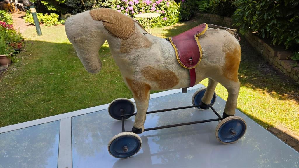 Antiek speelgoed Steiff paard - oud speelgoed, Antiek en Kunst, Antiek | Speelgoed, Ophalen