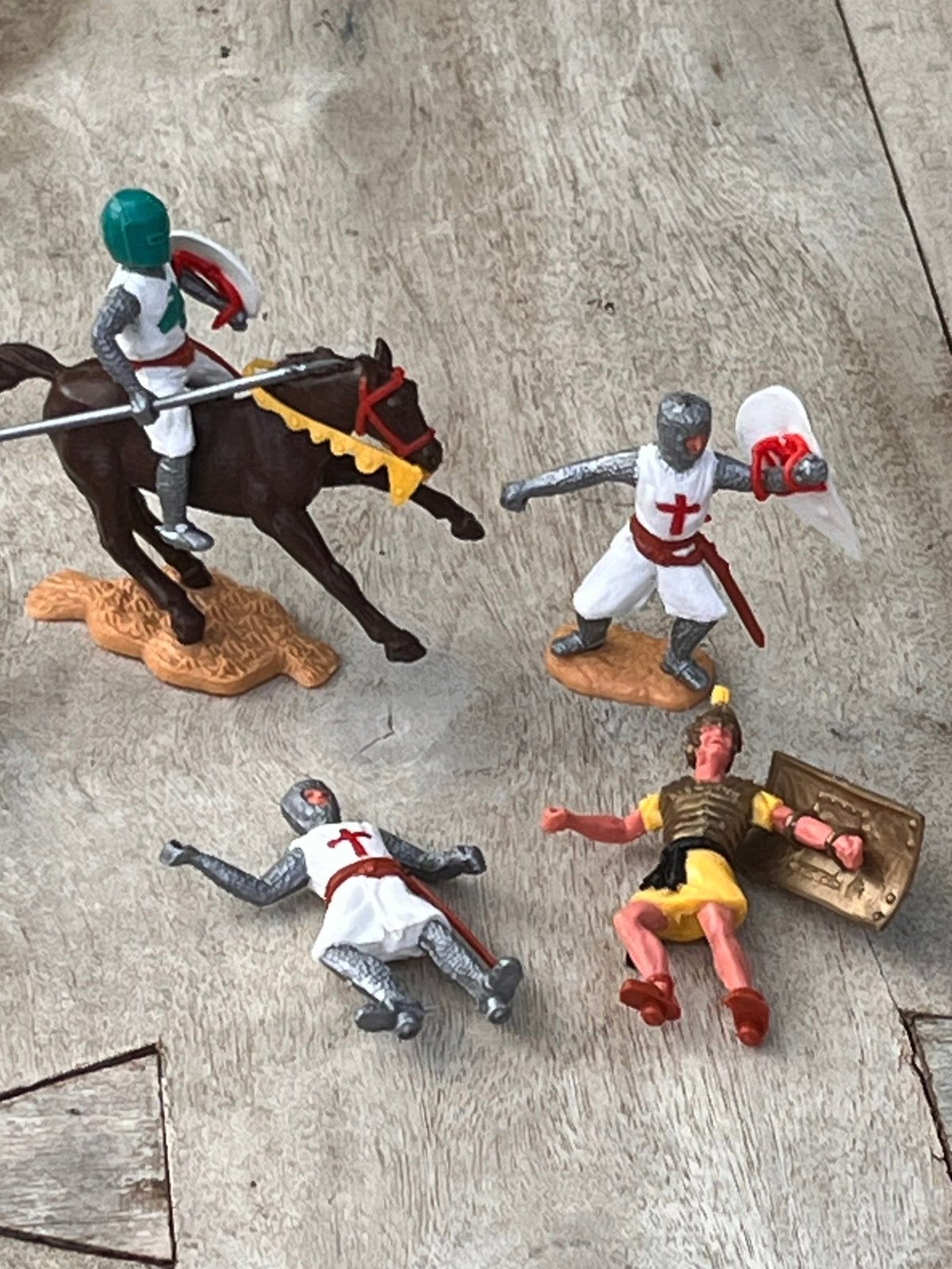 Timpo toys Kruisvaarders, Ophalen of Verzenden, Zo goed als nieuw, 1:35 tot 1:50