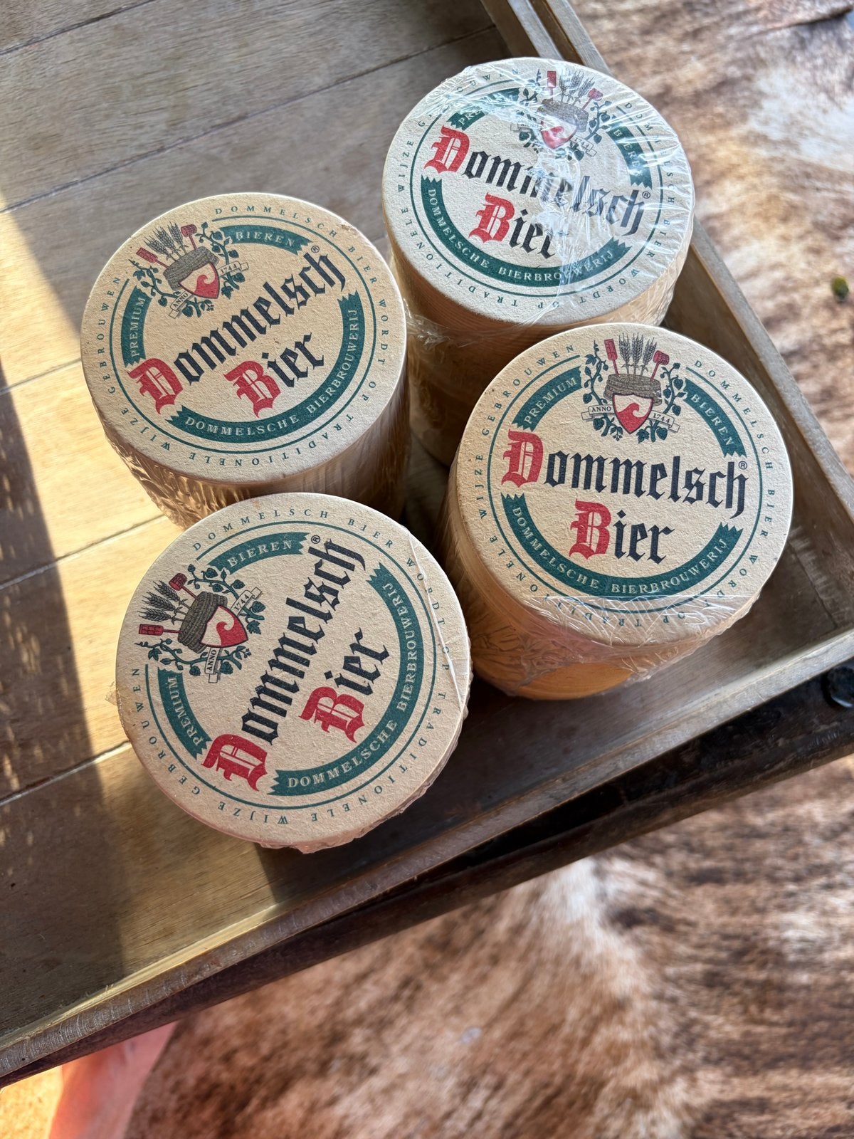 Dommelsch Bier Viltjes - Nieuw in Verpakking (4 rollen), Verzamelen, Biermerken, Ophalen of Verzenden, Nieuw, Viltje(s), Dommelsch